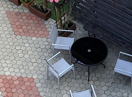 Miejsce na kawkę i grilla